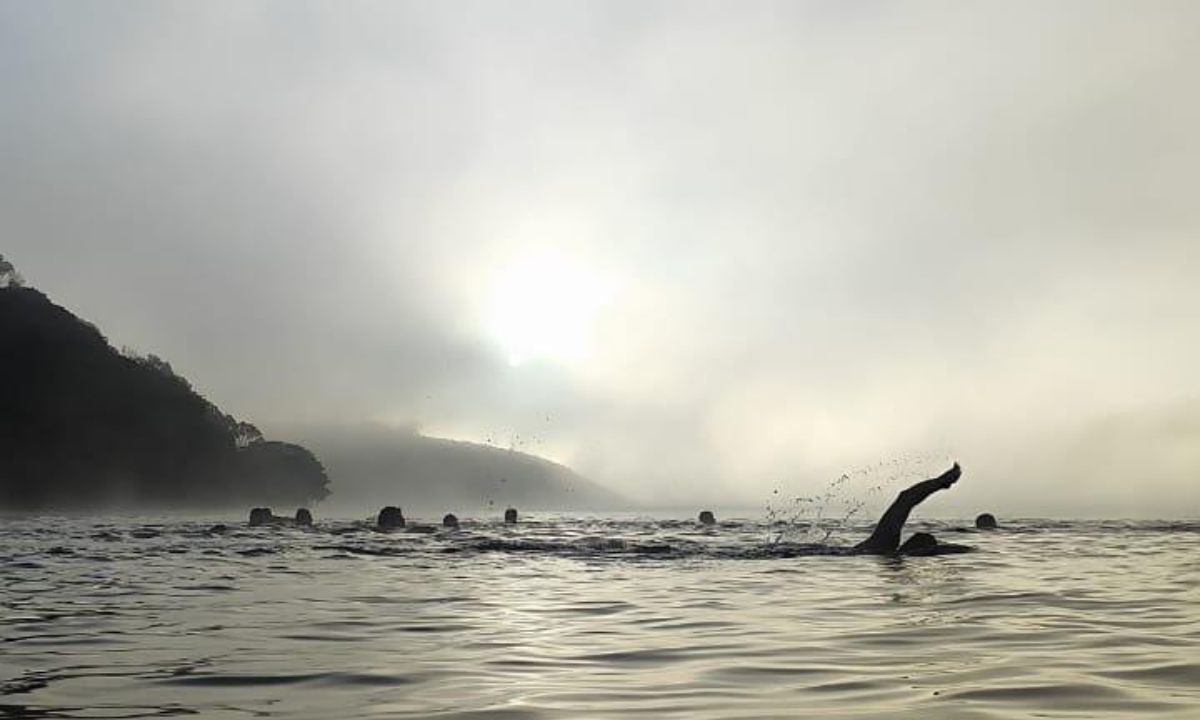 Desafio de Inverno reúne Bombeiros na represa João Penido, em Juiz de Fora