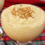 Receita de arroz-doce com doce de leite