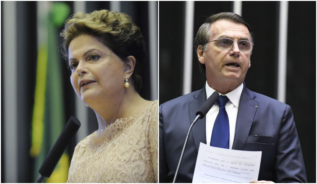 Dilma volta ao STF na tentativa de enquadrar Bolsonaro por injúria