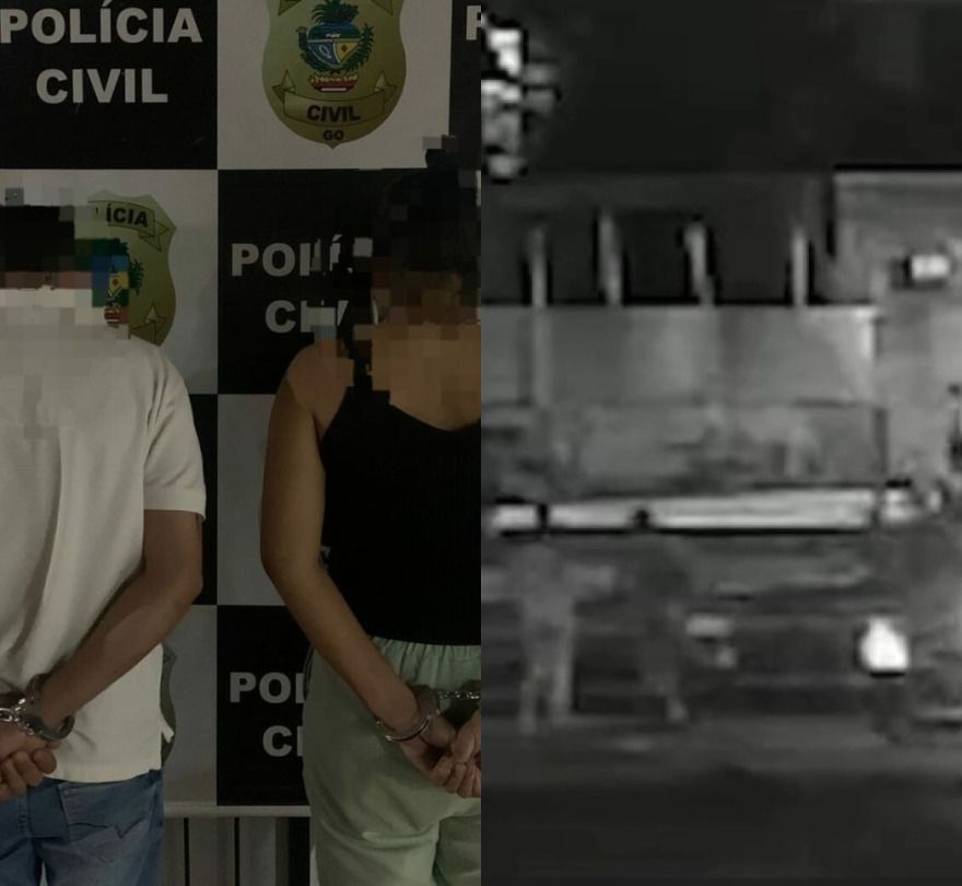 Vídeo: casal é preso após ser flagrado jogando bebê em córrego