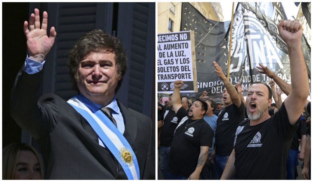 Milei enfrenta primeira greve geral na Argentina em 45 dias de governo; entenda