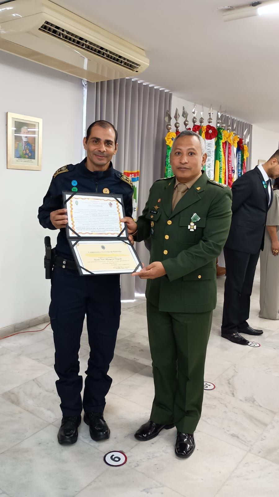 Guarda Municipal de Varginha recebe certificado de Amiga do Exército