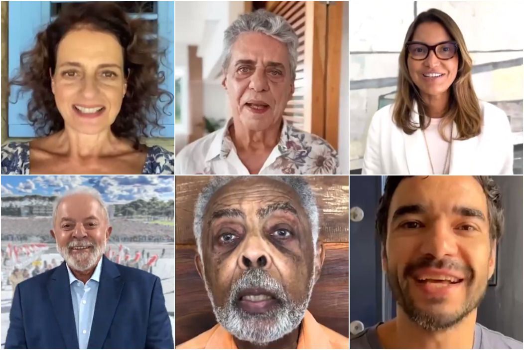 Lula e Janja reúnem artistas em vídeo saudando a democracia