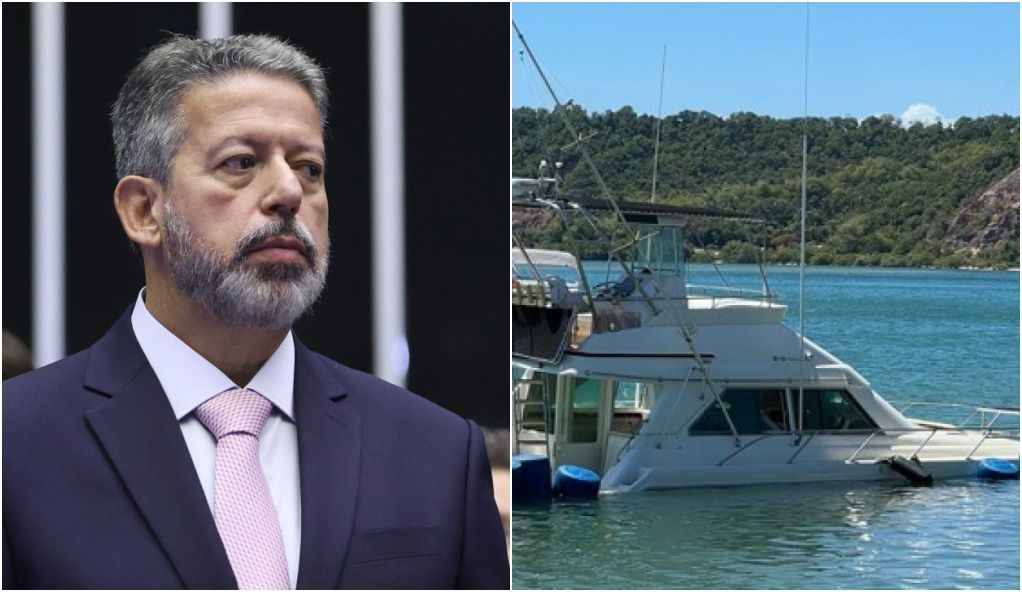 Barco de Arthur Lira, presidente da Câmara, afunda em Alagoas
