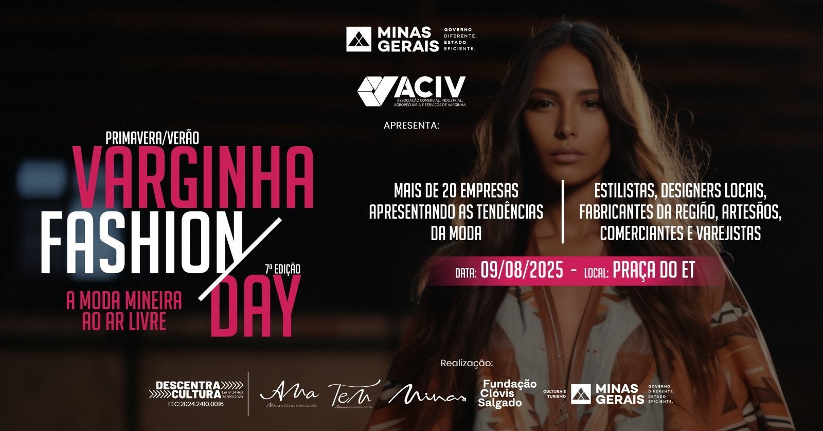 Desfile de moda de Varginha acontece em agosto