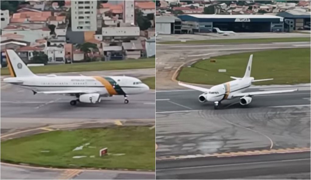 Avião com Lula apresenta problema e aborta decolagem em São Paulo