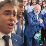 Presidência convida e Nikolas participa de cerimônia de Lula; mineiro é tietado e hostilizado