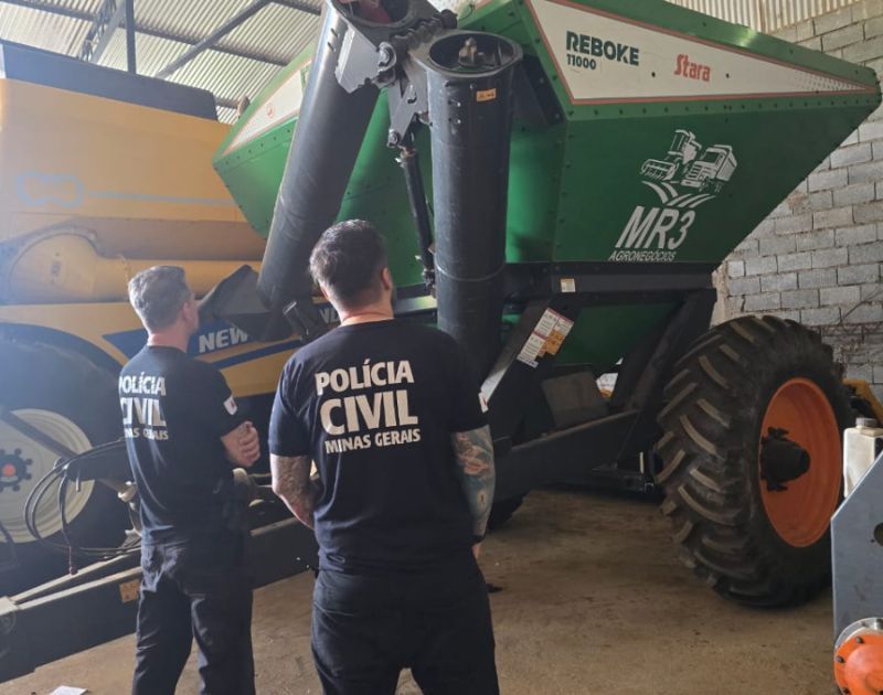 Polícia Civil recupera equipamento de R$ 100 mil em Munhoz