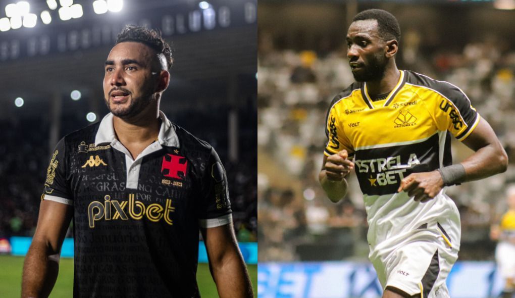 Duelo entre Vasco e Criciúma pode marcar reencontro de estrelas do futebol europeu