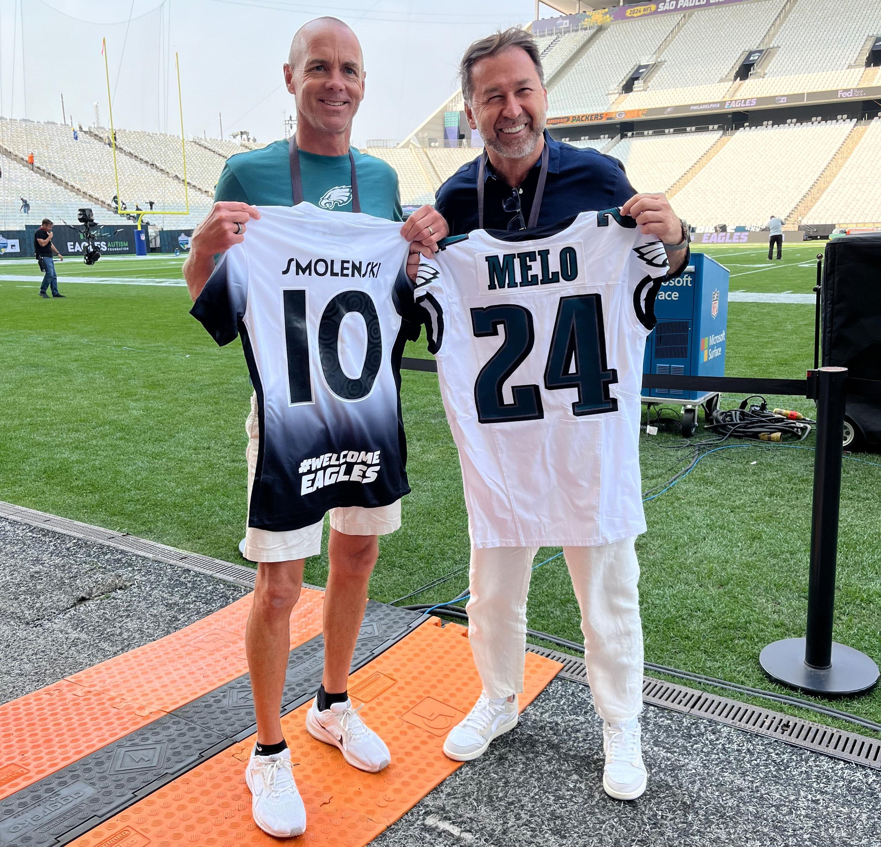 NFL em São Paulo: Eagles e Packers participam de ações com o Corinthians