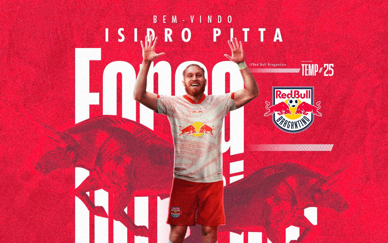 Red Bull Bragantino anuncia contratação de Isidro Pitta, ex-Cuiabá