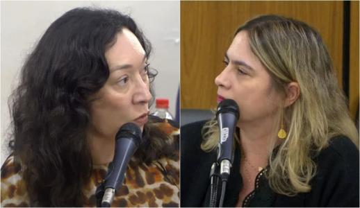 Secretária de Estado de Meio Ambiente, Marília Melo, e a deputada estadual Beatriz Cerqueira