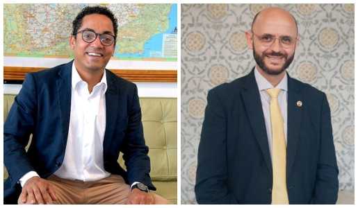 Igor Alvarenga, secretário de Educação de MG; Rossiele Soares, cotado para assumir o cargo
