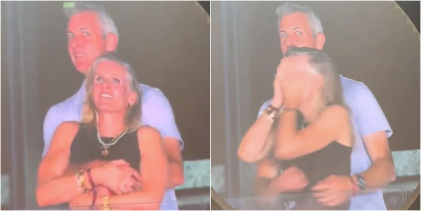 Ex-marido da executiva do 'casal do Coldplay' estava no mesmo show com outra mulher