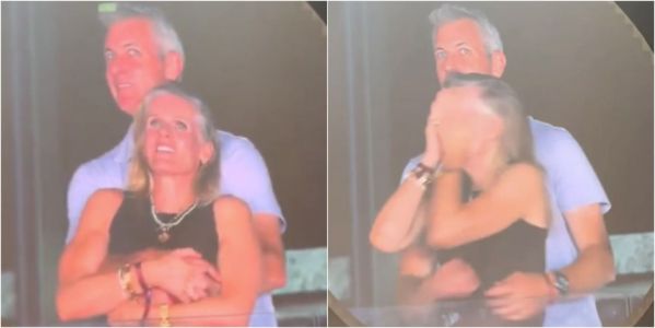 Show do Coldplay flagra suposto caso extraconjugal