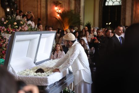 Fran Gil se despede da mãe, Preta Gil