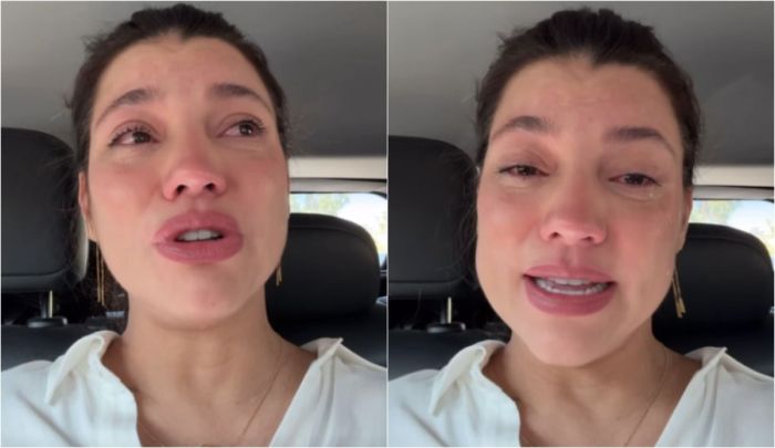 Gabi Prado chora ao cometer erro nas redes sociais