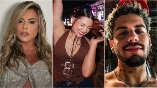 Poliana Rocha, Ana Castela e Zé Felipe