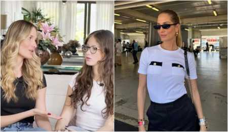 Schynaider Moura e a filha,