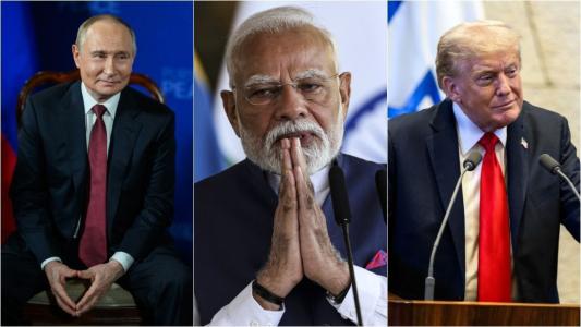 Trump pressiona o primeiro-ministro da Índia, Narendra Modi, para que pare de comprar petróleo da Rússia