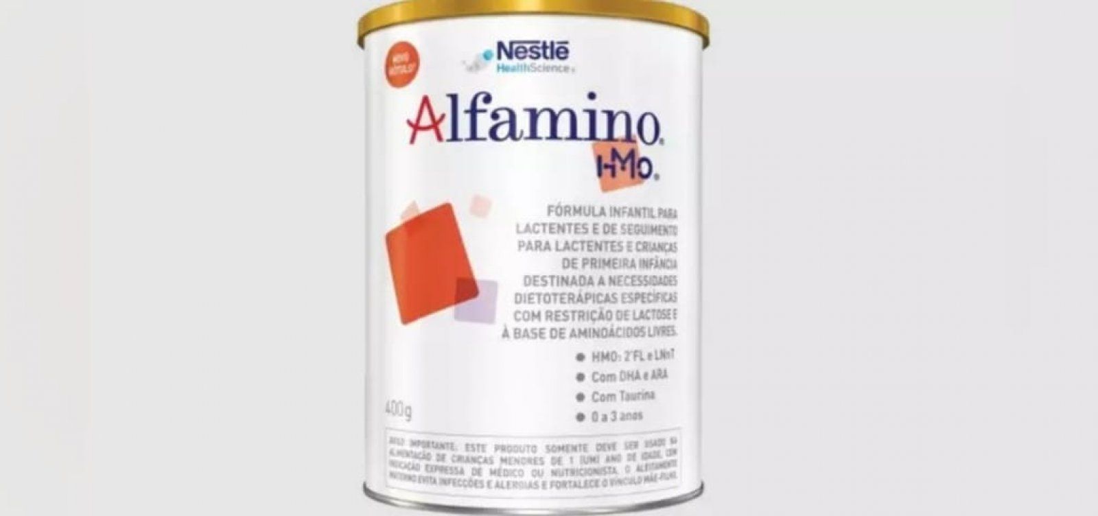Anvisa determina suspensão de venda de fórmula infantil Alfamino da Nestlé