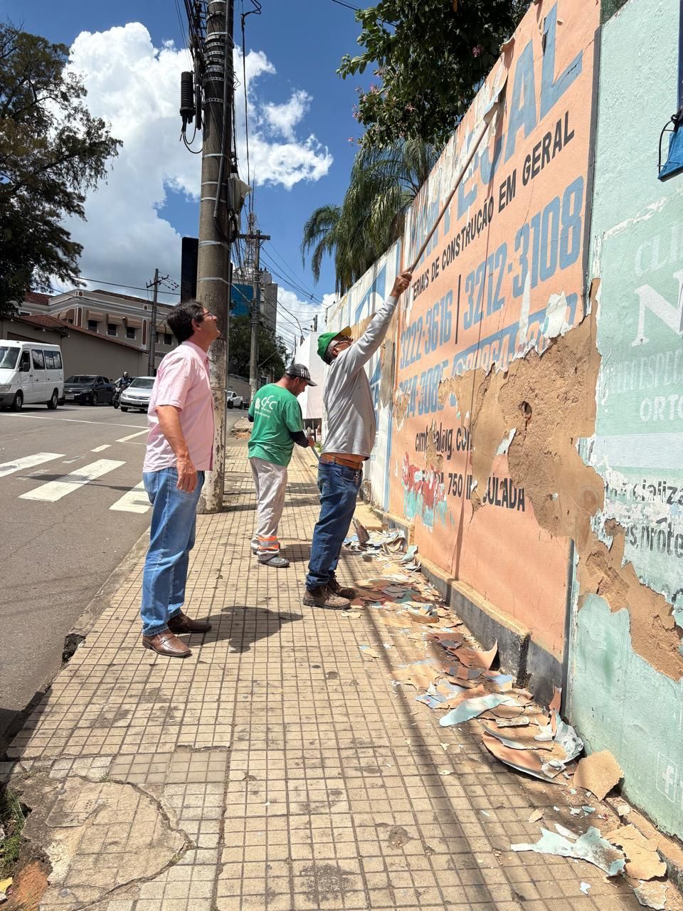 Prefeitura de Varginha dá início na limpeza e manutenção do VTC