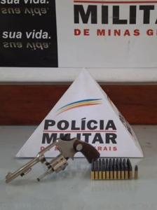 Denúncia era de que havia exibição de uma arma de fogo em rede social.