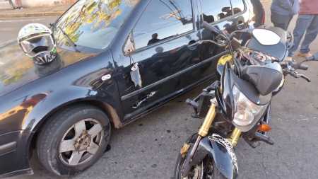 Motorista não ficou ferido.