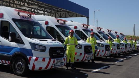 As equipes estarão posicionadas em pontos estratégicos.