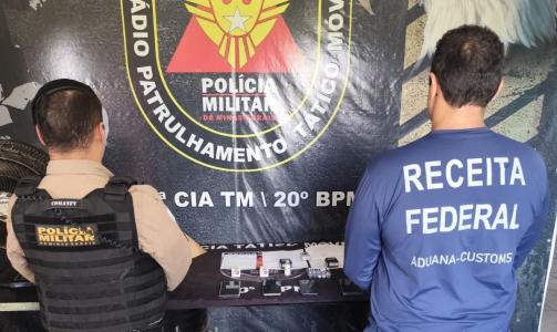 Segundo a polícia, os investigados usavam carimbos e assinaturas falsas de um médico de São Paulo para vender os produtos.