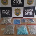 Homem é preso por suspeita de envolvimento com o tráfico de drogas em Alfenas