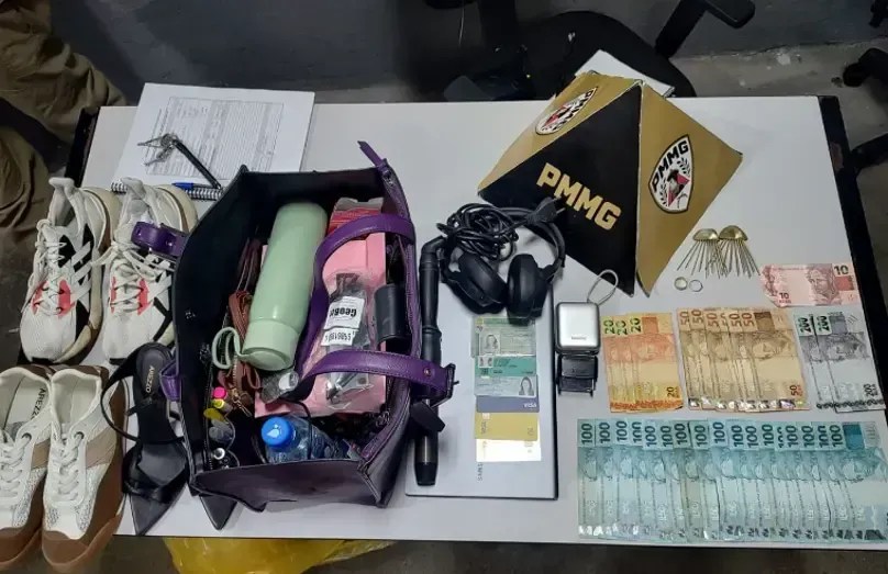 Suspeito de furtar na Região da Savassi é preso com mala de produtos roubados