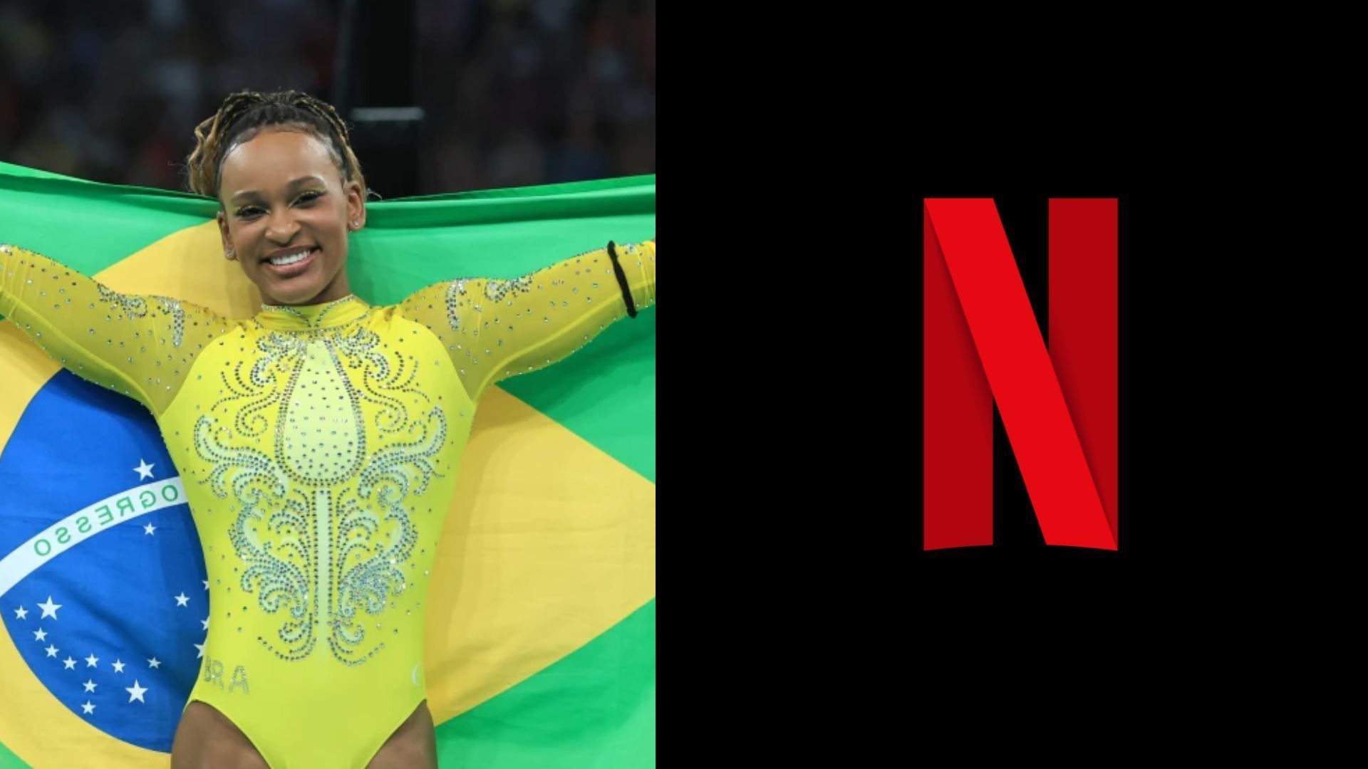 Netflix viraliza com resposta a pedido de produção sobre Rebeca Andrade