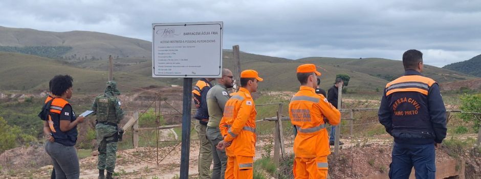Fiscalização preventiva de barragens é realizada em Minas Gerais antes do período chuvoso