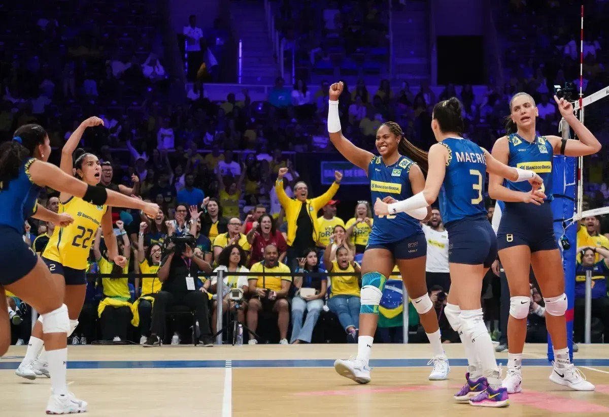 Vôlei: Brasil encara EUA ‘alternativo’ para aumentar confiança na VNL