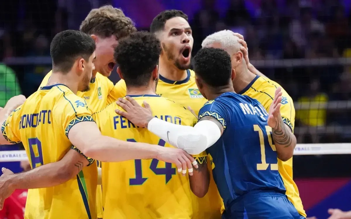 Brasil encara Cuba para manter 100% na Liga das Nações de Vôlei