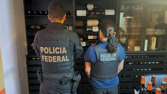 PF bloqueia bens de grupo suspeito de contrabandear vinhos
