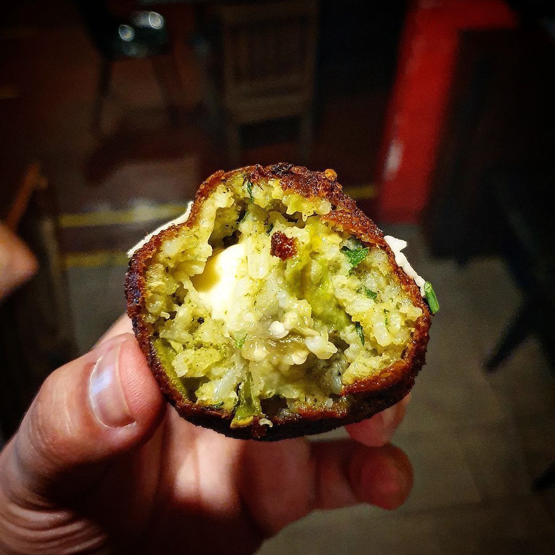 Receita de bolinho de arroz com jiló