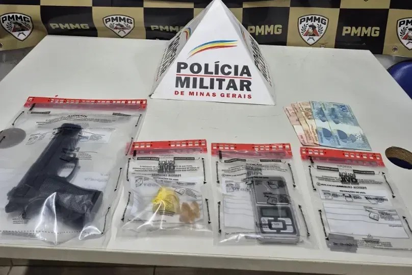Casal que vendia drogas e ameaçava moradores é preso em Varginha