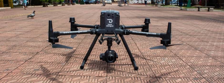 Drones ajudam no mapeamento de focos da dengue