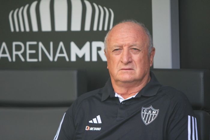 Felipão, técnico do Atlético