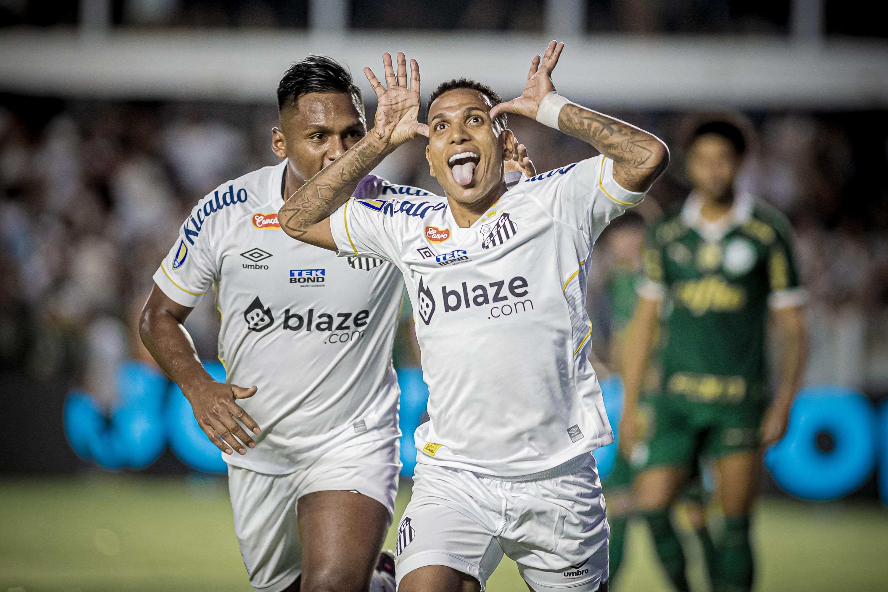 Santos volta a vencer o Palmeiras na Vila Belmiro após cinco anos