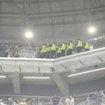 Torcida do Peñarol faz gestos racistas, gera brigas e é contida pela PM na Arena MRV