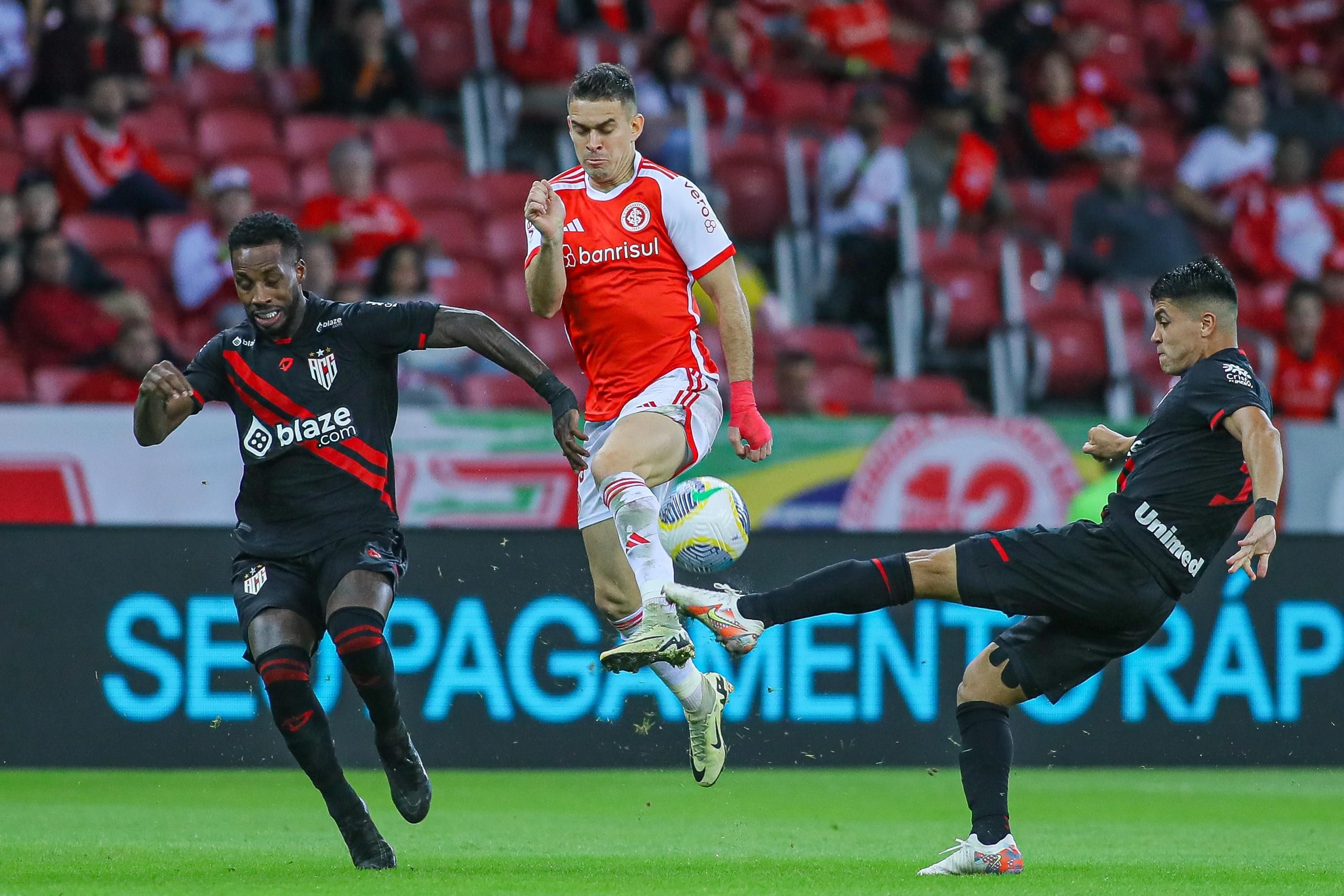No Beira-Rio, Inter empata com o Atlético-GO pelo Brasileirão