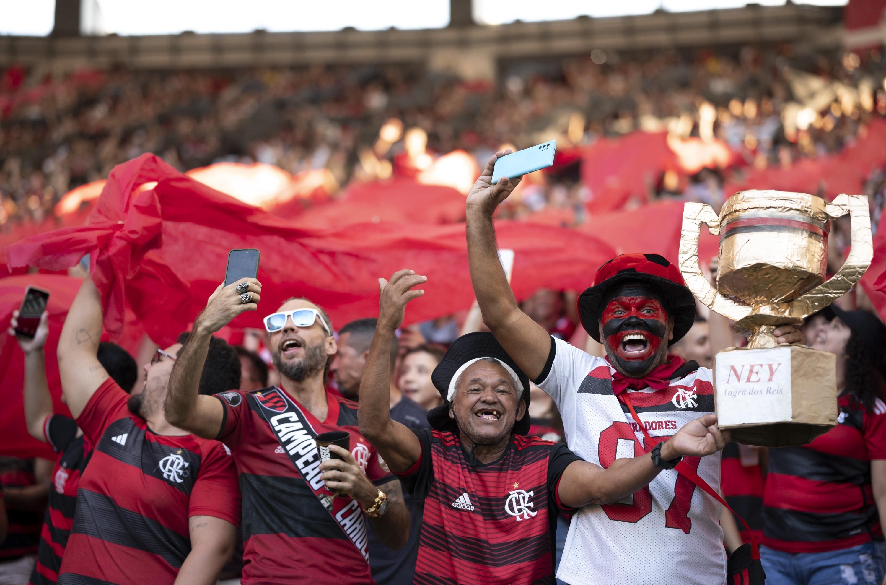 Flamengo tem a maior torcida em 3 das 5 regiões do Brasil, mostra pesquisa