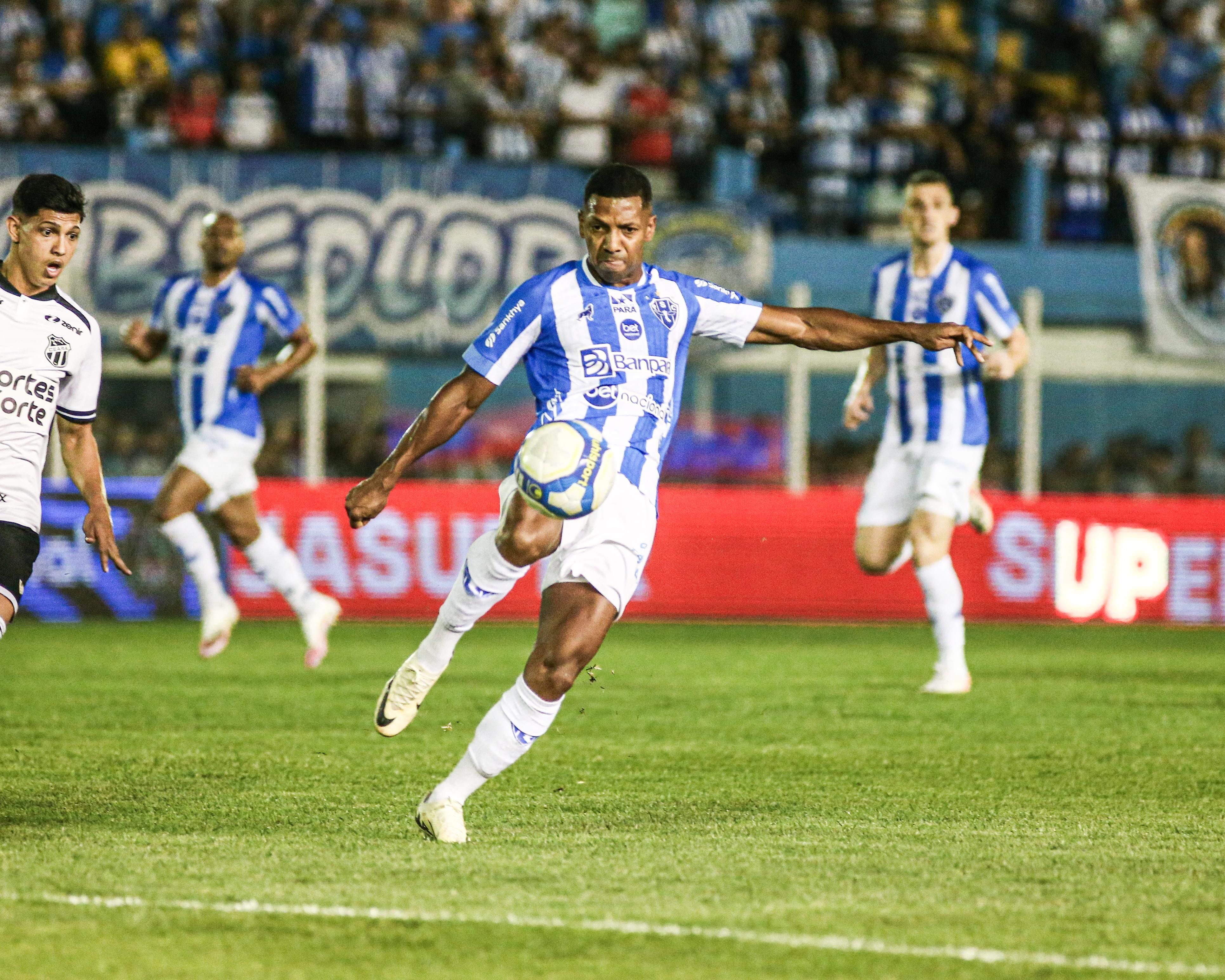 Com golaços, Paysandu vence o Ceará e ultrapassa rival na Série B