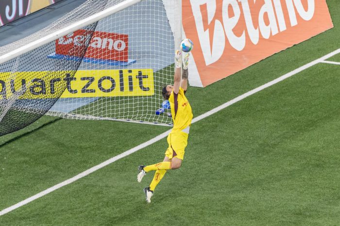 Cássio, goleiro do Cruzeiro, faz excelente partida contra o Botafogo
