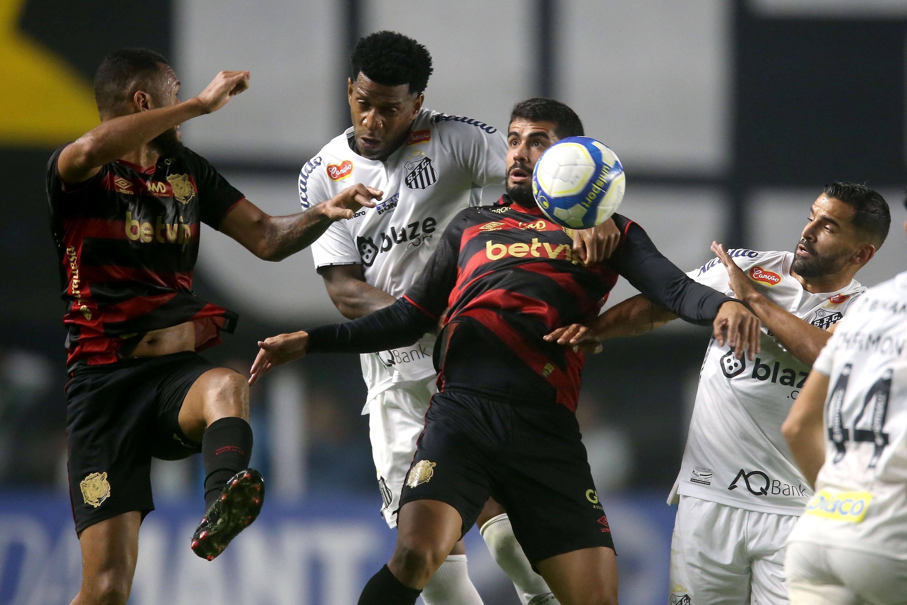 Santos empata com o Sport e perde chance de disparar na liderança da Série B
