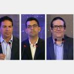 Debate no Rio com Paes, Motta, Ramagem, Amorim e Queiroz tem disputa por apoio de Bolsonaro