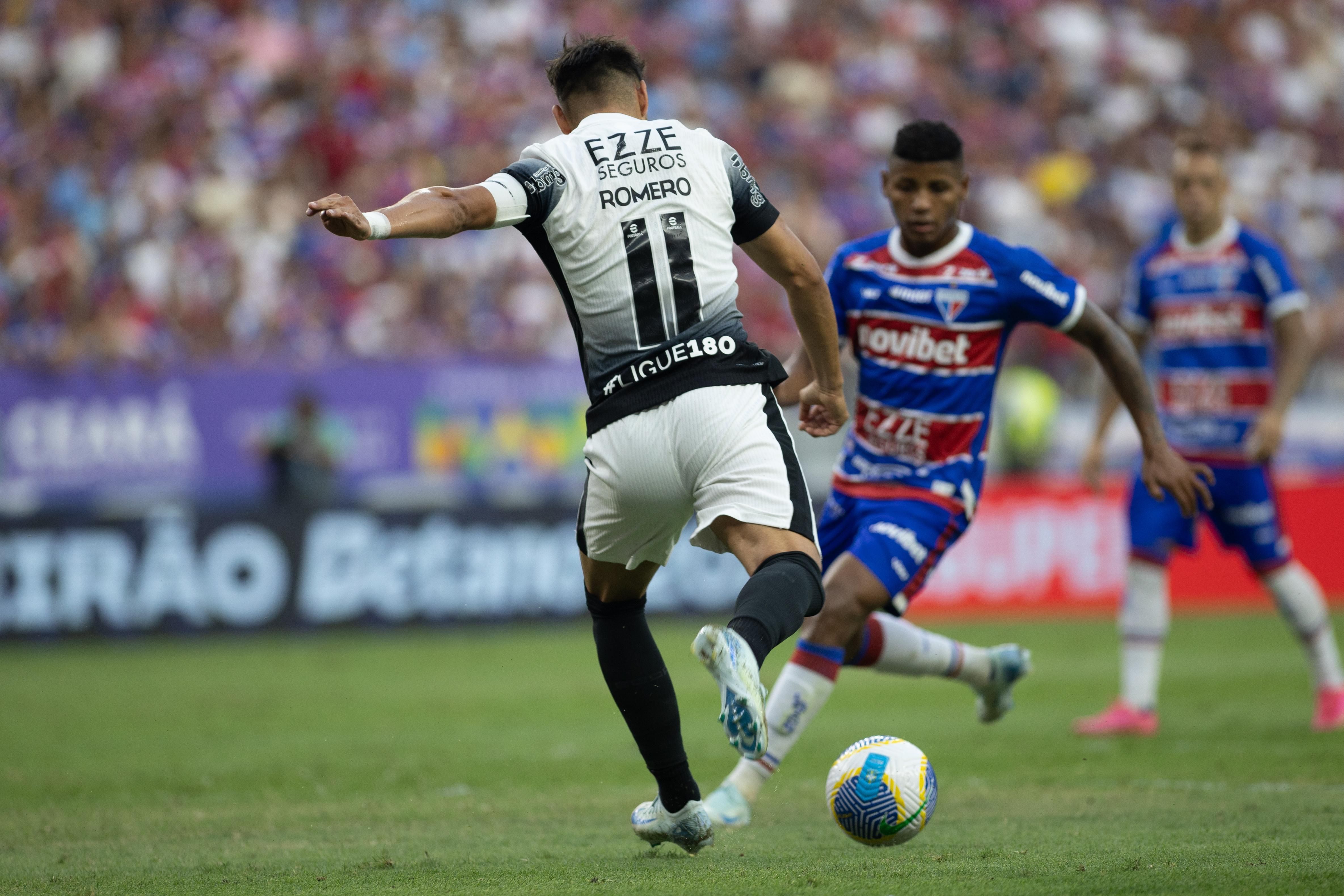 Romero vê derrota injusta para o Fortaleza e garante: 'No Corinthians ninguém baixa a cabeça'